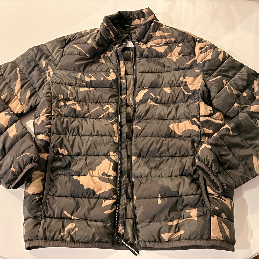 Camouflage Puffer Jacket